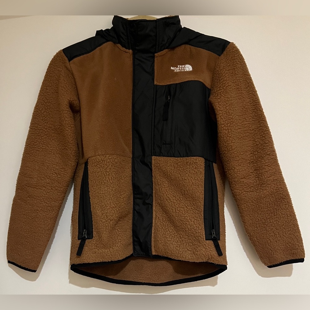 Boy’s The North Face Brown and Black Jacket